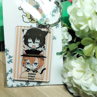 Móc khóa mica nhân vật bungou stray dogs