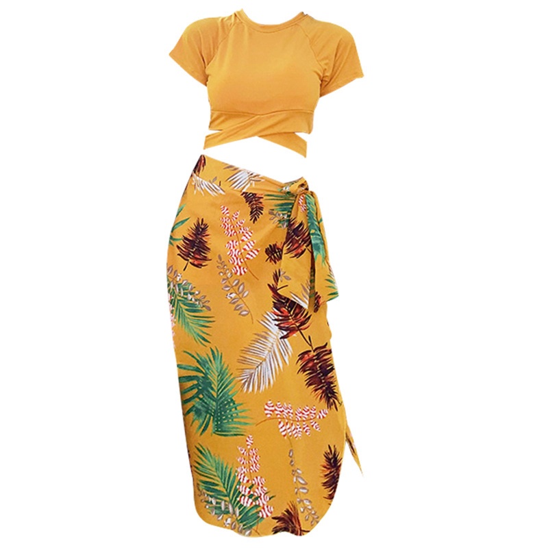 Bộ Đồ Bơi Bikini 3 Mảnh Quyến Rũ Cho Nữ