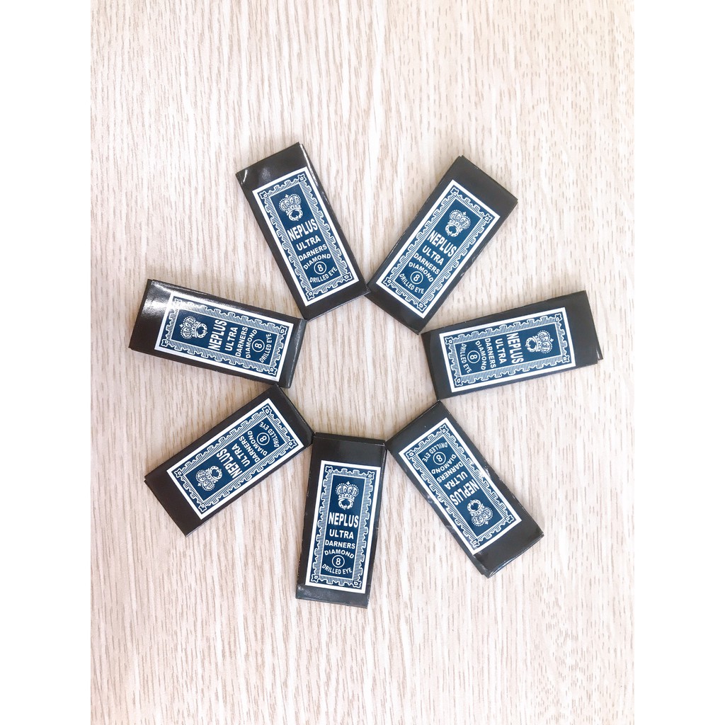 Kim may tay số 8  1 vỉ 12 cây sử dụng khâu may tay