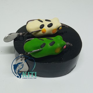 [Nhái Hơi] Frog Toon V4 ( Mồi câu nhái hơi Frog toon V4 HandMade dùng để câu lure . Nhiều action đi nổi , lửng , chìm )