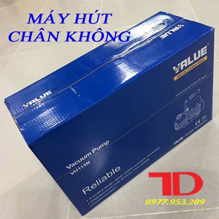 MÁY HÚT CHÂN KHÔNG VALUE 1.5 CFM