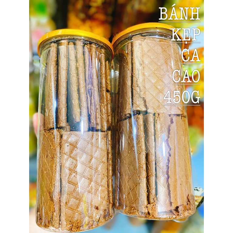 Bánh kẹp ca cao hũ 450gr