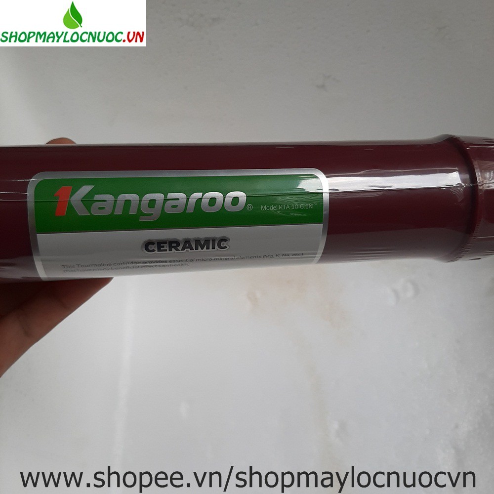 Lõi lọc nước Kangaroo số 6 (lõi màu nâu) – Lõi Ceramic - Phụ kiện KANGAROO CHÍNH HÃNG – shopmaylocnuocvn