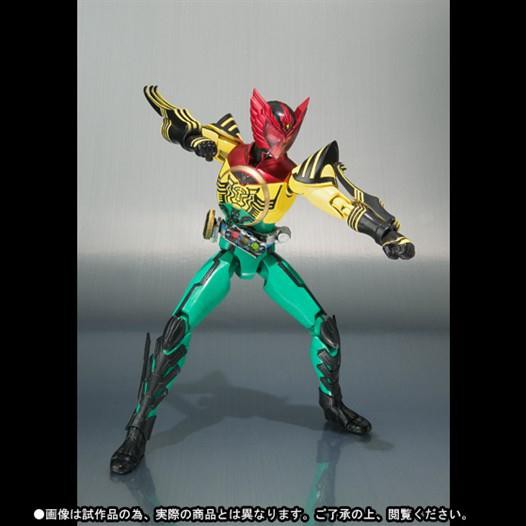 MÔ HÌNH CHÍNH HÃNG SHF KAMEN RIDER OOO SUPER TATOBA COMBO  (CÓ SẴN)