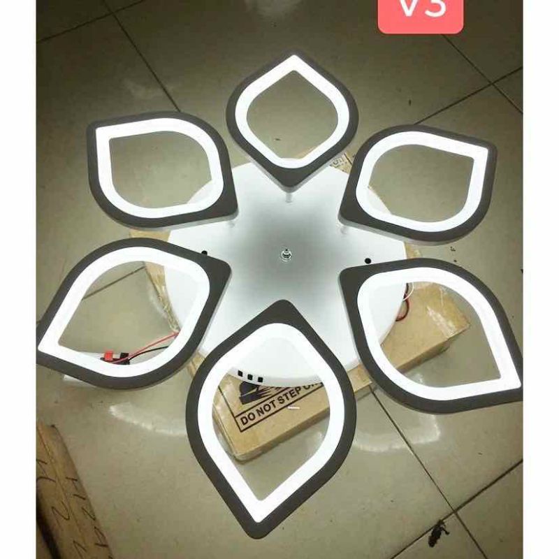 MẪU HÓT 6 CÁNH GIÁ RẺ NHẤT SHOPEE - ĐÈN ỐP TRẦN 3 CHẾ ĐỘ SÁNG CÓ BẢO HÀNH