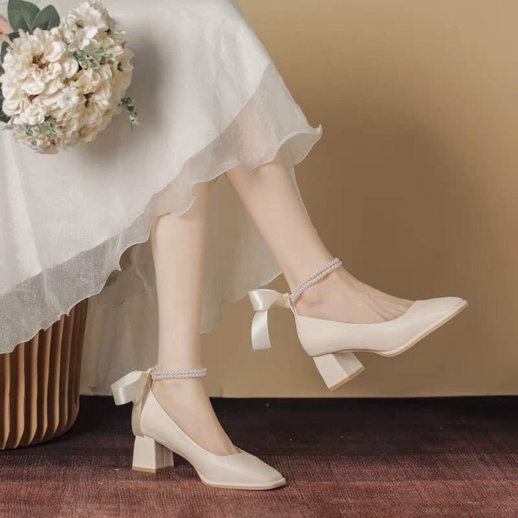 Mã hàng thiết kế đặc biệt để đi tiệc, đi chơi, phù hợp cả văn phòng, công sở - C03 - GIÀY NỮ GOBE