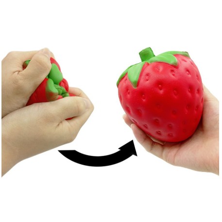 Set 3 đồ chơi squishy hình trái cây ngộ nghĩnh giảm căng thẳng tiện lợi