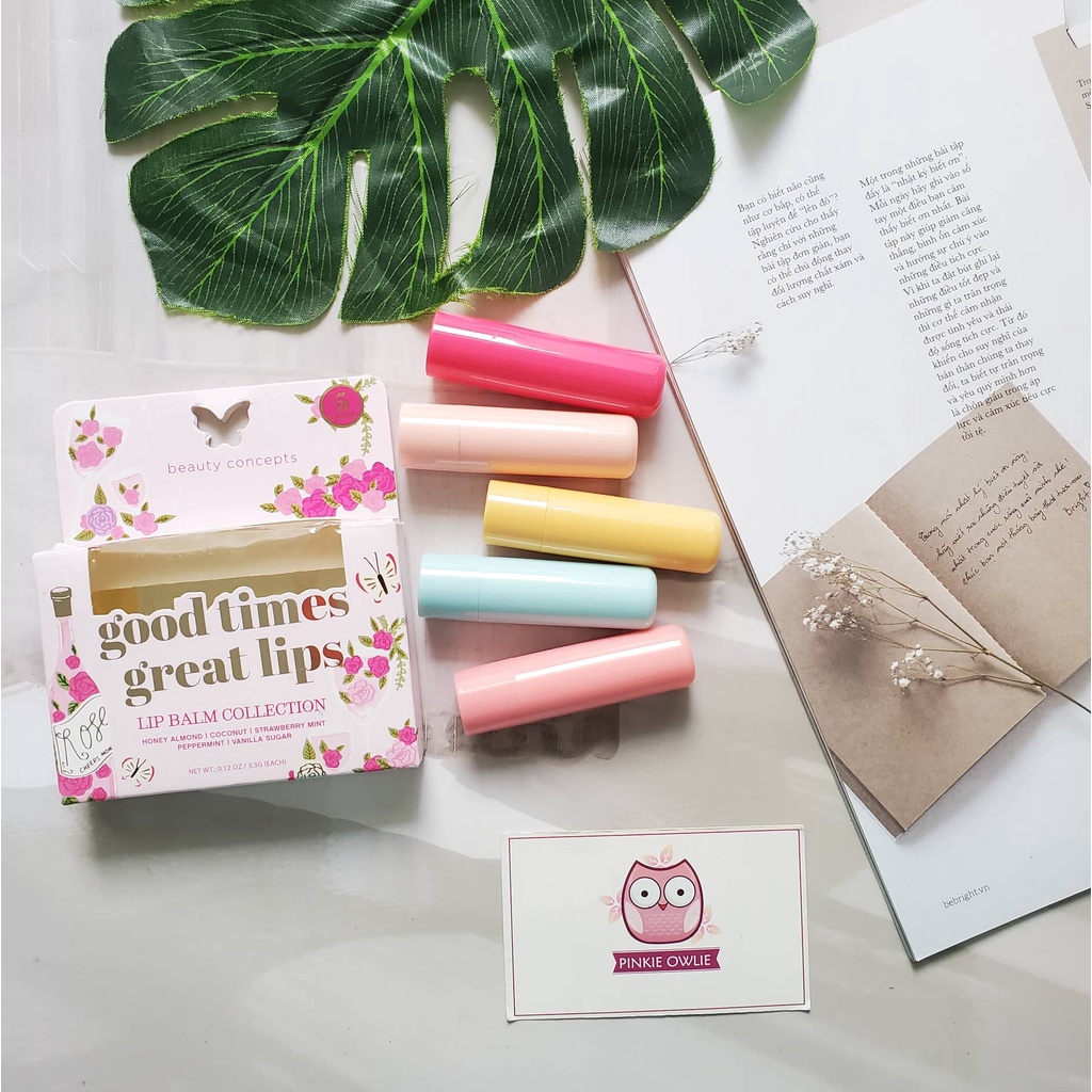 Son dưỡng môi không màu Beauty Concepts