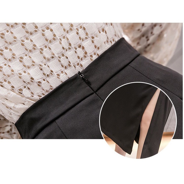 [Chân váy công sở] [Chân váy dài] Chân váy dài Ulzang- Chân váy nữ xẻ tà phong cách Hàn Quốc | BigBuy360 - bigbuy360.vn