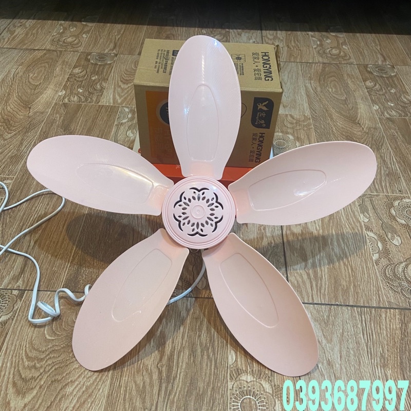 🍀Quạt Trần Mini HONGYING-680 Phù Hợp Người Già và Trẻ Nhỏ Cần Yên Tĩnh