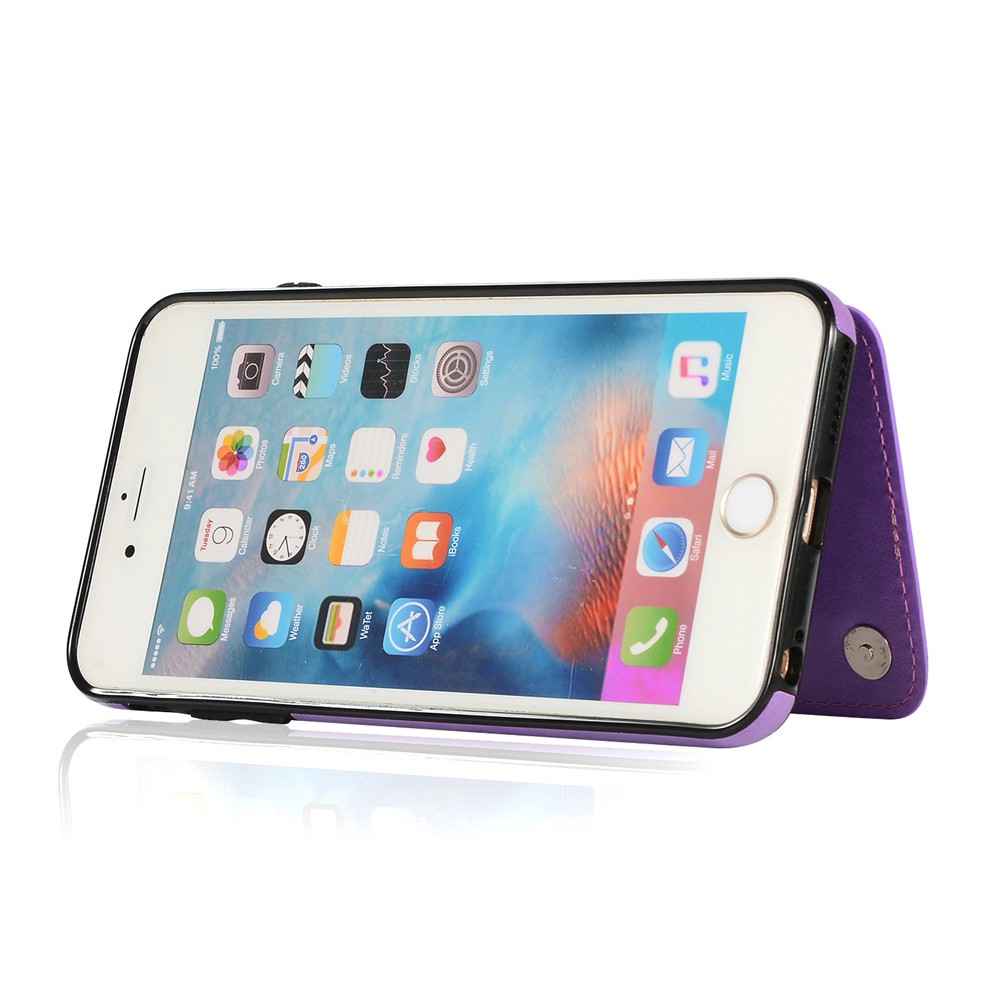 Ốp điện thoại da kèm ví in họa tiết bướm dành cho IPHONE 6/6+/6S/6S+/7/8/7+/8+ | BigBuy360 - bigbuy360.vn