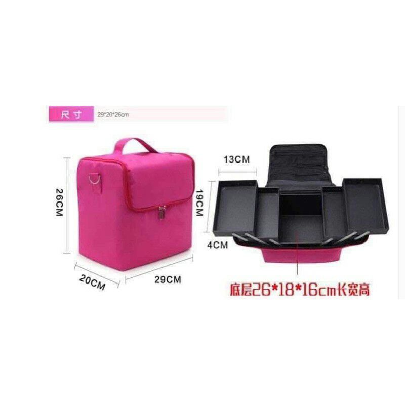 cốp vải đựng đồ trang điểm, đựng đồ nail