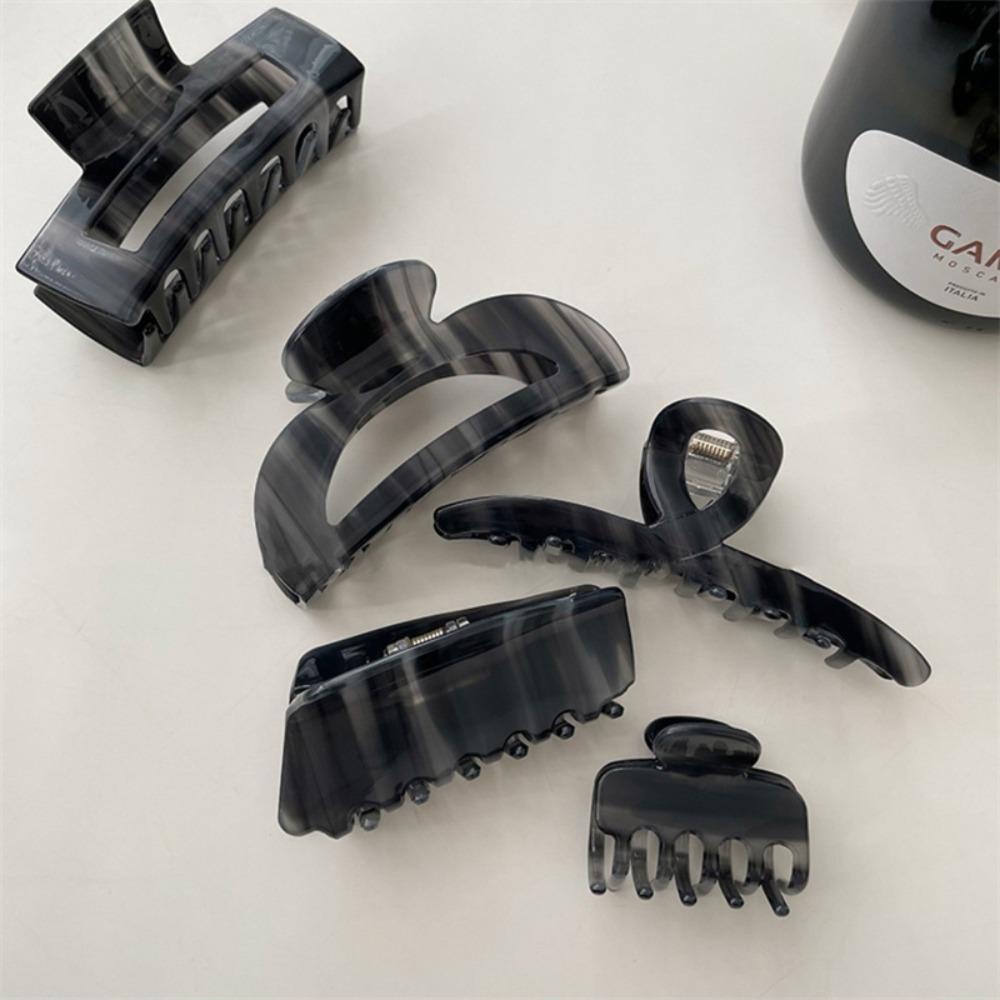 Kẹp Tóc Cá Mập Bằng Acetic Acid Cổ Điển Ngọt Ngào Sang Trọng Cho Nữ