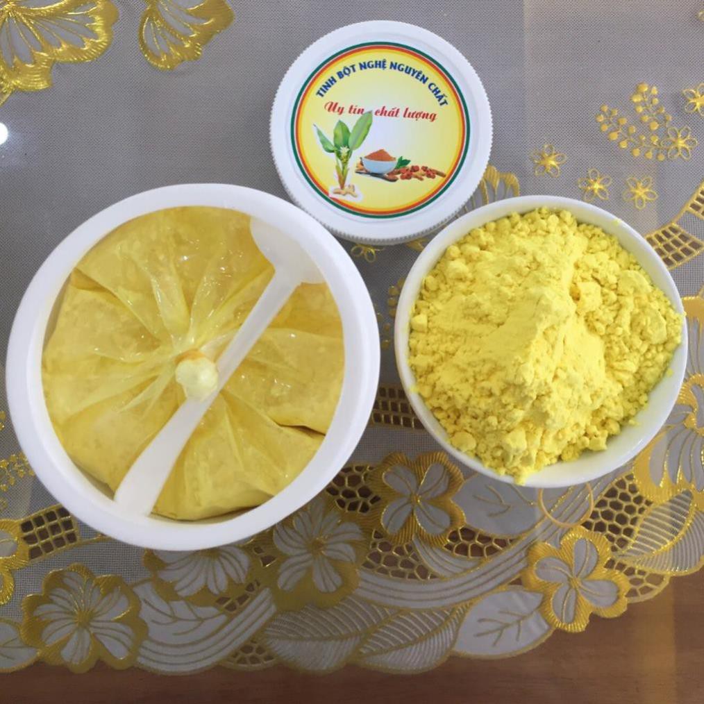 Tinh bột nghệ vàng nguyên chất TAM ĐẢO 500g, tinh bột nghệ vàng đỏ nghệ viên làm đẹp chữa đau dạ dày liền sẹo vết thâm | BigBuy360 - bigbuy360.vn