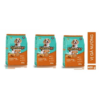 3 gói ganador vị gà nướng 400gr