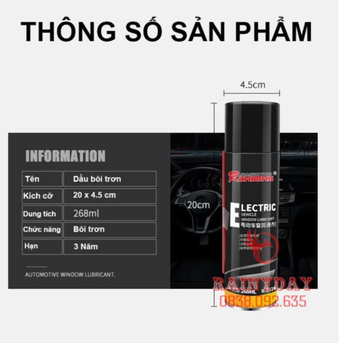 [Chính hãng-1 Đổi 1] Chai Xịt Bôi Trơn Làm Sạch Dây Sên Xích Ô Tô Xe Máy, Bình Xịt Chống Rỉ Gỉ Sét Kẹt Cánh Cửa, Ổ Khóa