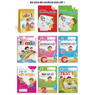Bộ tập tô iq 8 quyển