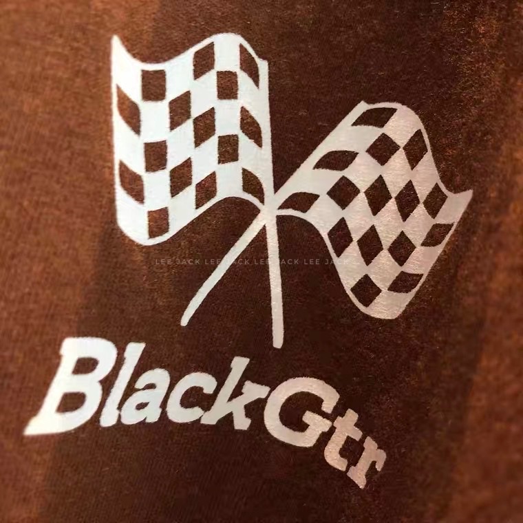 Áo Thun Đính Đá Màu Nâu Blackgts Tee