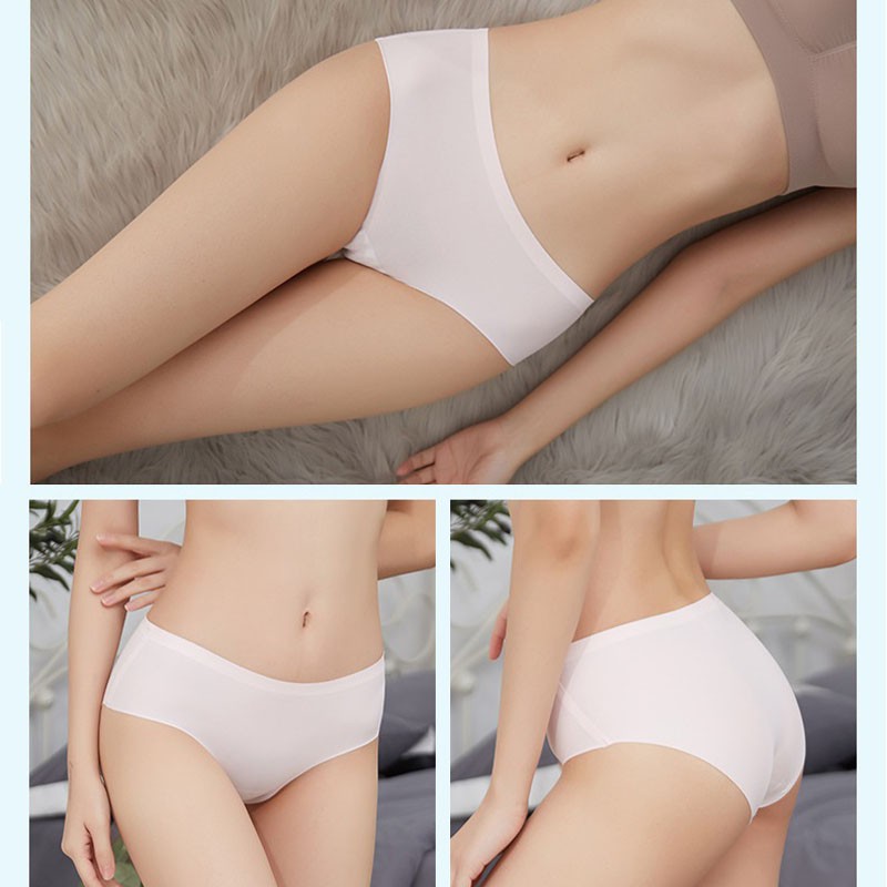 Quần Lót Đúc Su Quần lót nữ thun Lạnh Cạp Ép Mặc Không Lộ Viền QL01 - Mijusa | BigBuy360 - bigbuy360.vn