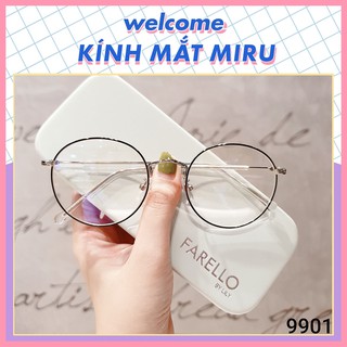 Gọng Kính Cận MIRU Kim Loại 9901 - Gọng Kính  Mắt Nam Nữ hot trend