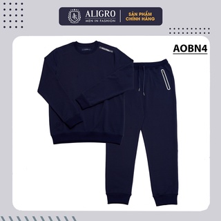 Bộ nỉ nam Aligro BN4 xanh than