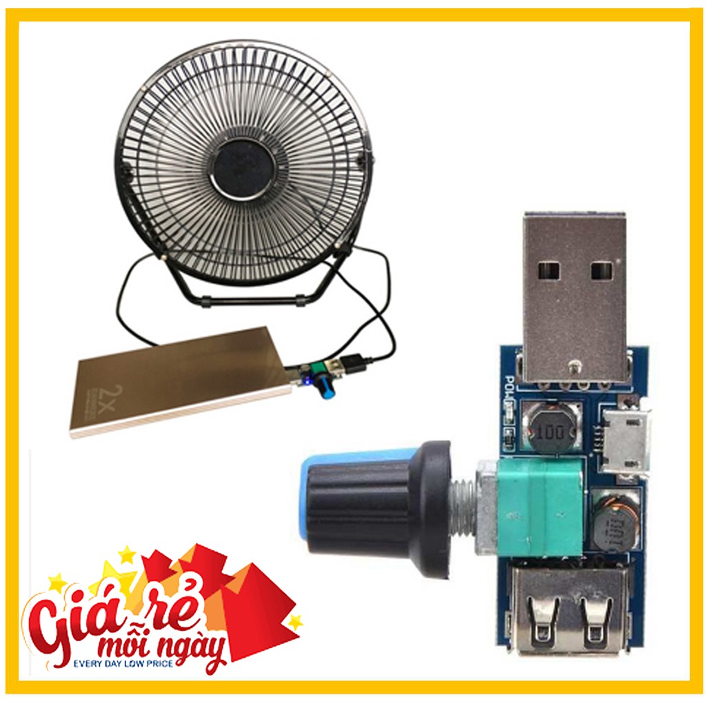Mạch Điều Khiển Tốc Độ Quạt tản nhiệt Fan RGB LED USB 12v, tản nhiệt khí làm mát cho máy tính