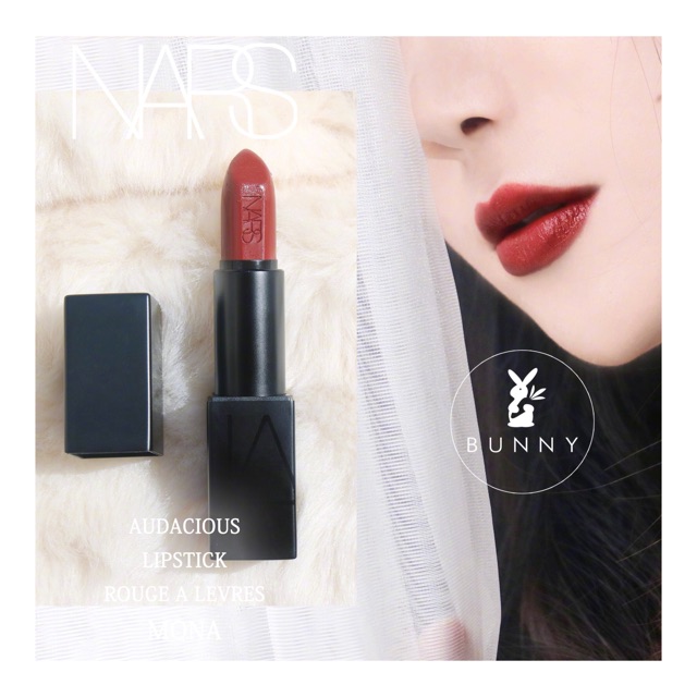 Son Nars Audacious Lipsticks Bunny Beauty hàng đủ bill