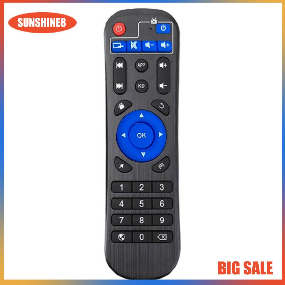 【SUN】TV Box Remote Control Replacement For Q Plus T95 Max/Z H96 X96 S912 Controller