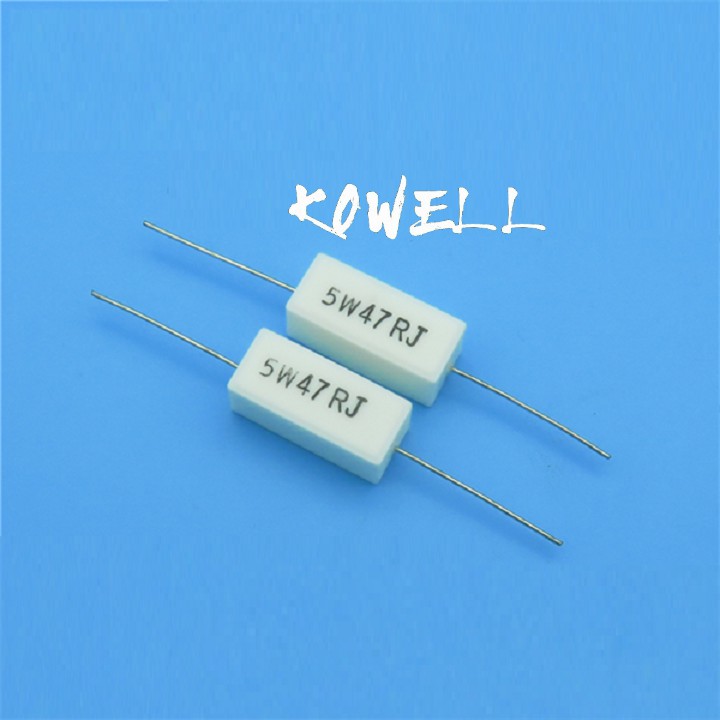 10 cái - Trở sứ 5W 47 Ôm.
