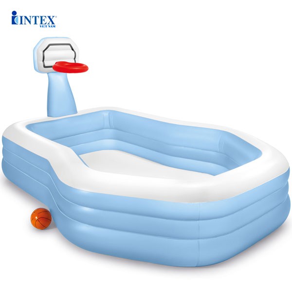 Bể bơi phao gia đình INTEX hình chữ nhật INTEX