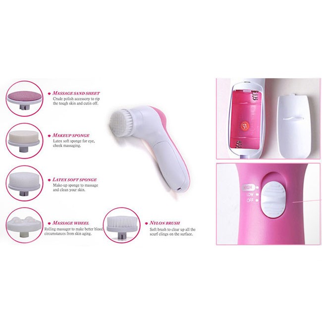 Máy Massage Mặt 5 In 1 Beauty Care Masserger