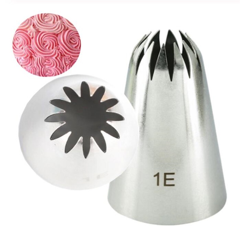Đui bắt kem/ Piping Nozzles Sò Nhiều Cánh Nhôm Đúc