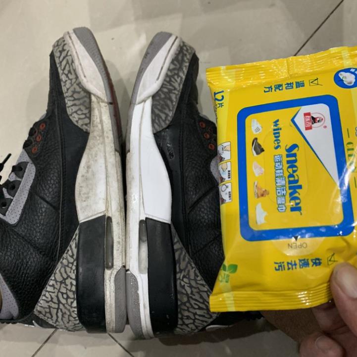 Gói 30 Tờ Khăn Giấy Ướt Lau Giày Sneaker, Giày Thể Thao Nam Nữ, Balo, Túi Xách SHOP MẸ BÚN