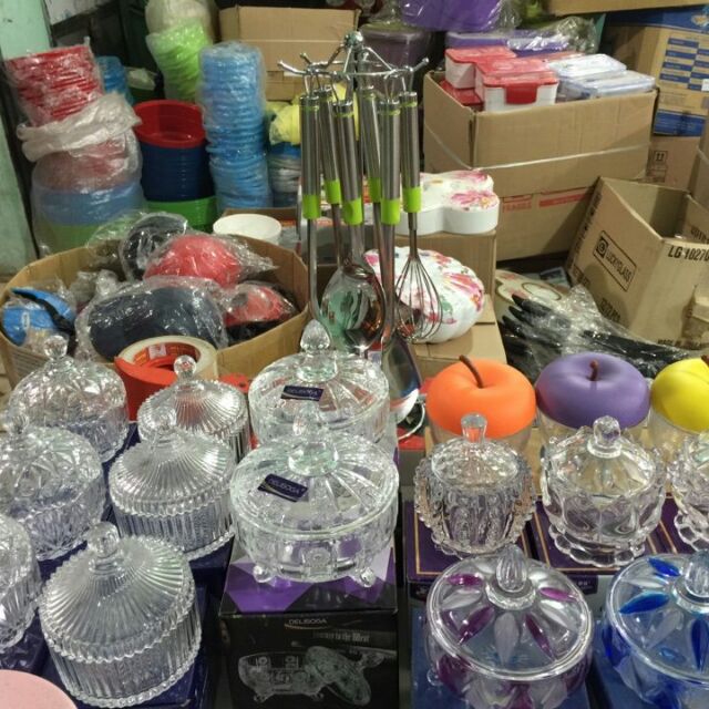 Bộ  đựng  mứt  tết  6 cái