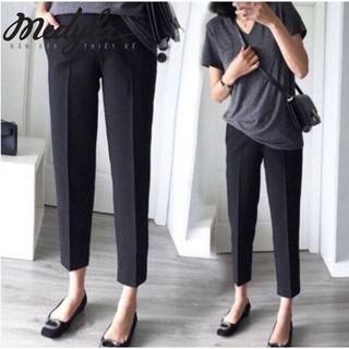 [Phụ nữ là phải đẹp] Quần baggy bầu Umi co dãn 4 chiều baggy bầu bao chất, bầu vẫn phải xinh DAMOBA