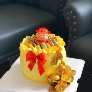Ông thần tài trang trí bánh kem( Giá 1 ông)