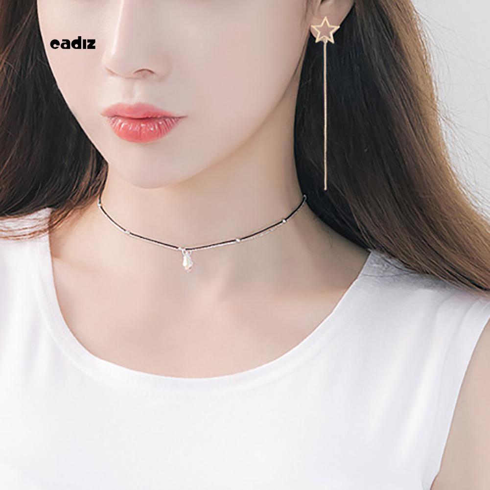 Hoa Tai Dáng Dài Hình Ngôi Sao Đáng Yêu Thời Trang Dành Cho Nữ