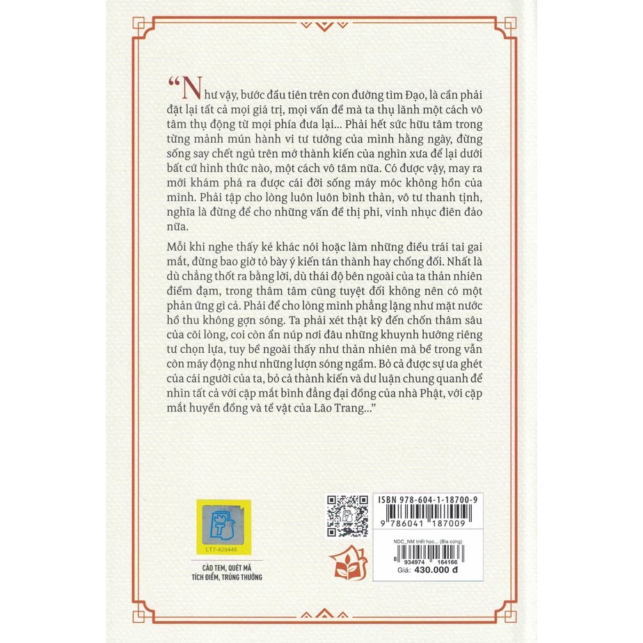 Sách - Nhập Môn Triết Học Đông Phương; Tinh Hoa Đạo Học Đông Phương; Văn Minh Đông Phương Và Tây Phương...(Bìa Cứng)