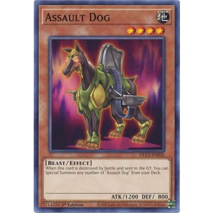 Thẻ bài Yugioh - TCG - Assault Dog / DLCS-EN035'