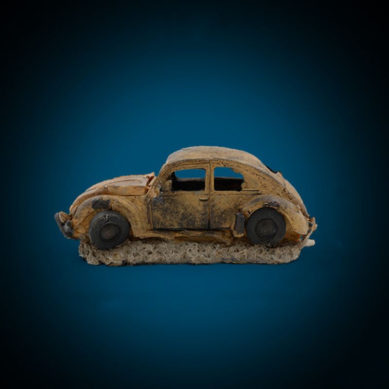 Xe Tăng Ẩn Bằng Nhựa Resin Trang Trí Bể Cá