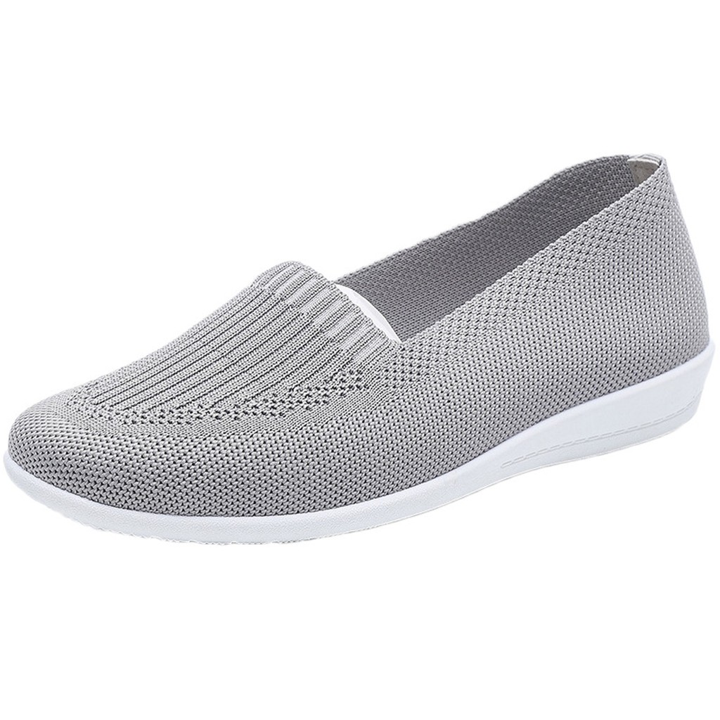 Giày Lười Xinh Siêu Nhẹ - Siêu Mềm - Siêu Thoáng 3 Màu Đen, Be, Ghi Đủ Size 35-41 Cho Các Nàng Lựa Chọn SHOP HAMI G23