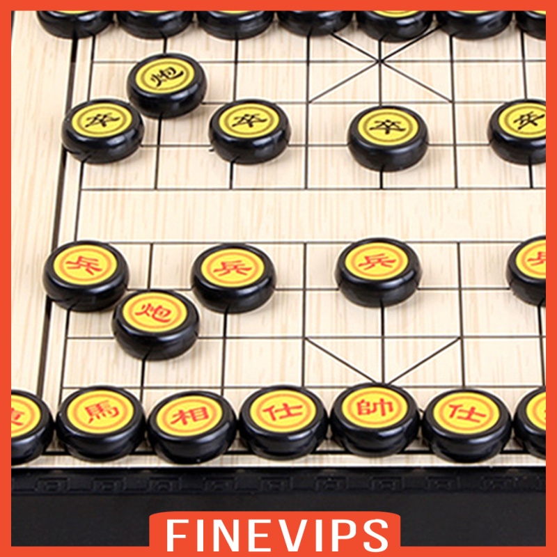 Chinese Chess Chinese Chess Game PVC Plastic Board Game for Two Players