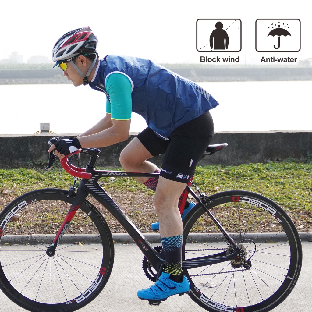 Áo Khoác Mềm Nhẹ Chống Gió Không Thấm Nước Phản Quang 2022 Dành Cho Xe Đạp