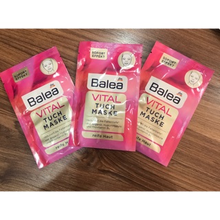 Mặt nạ vải dưỡng da, chống nhăn & ngăn ngừa lão hoá da balea