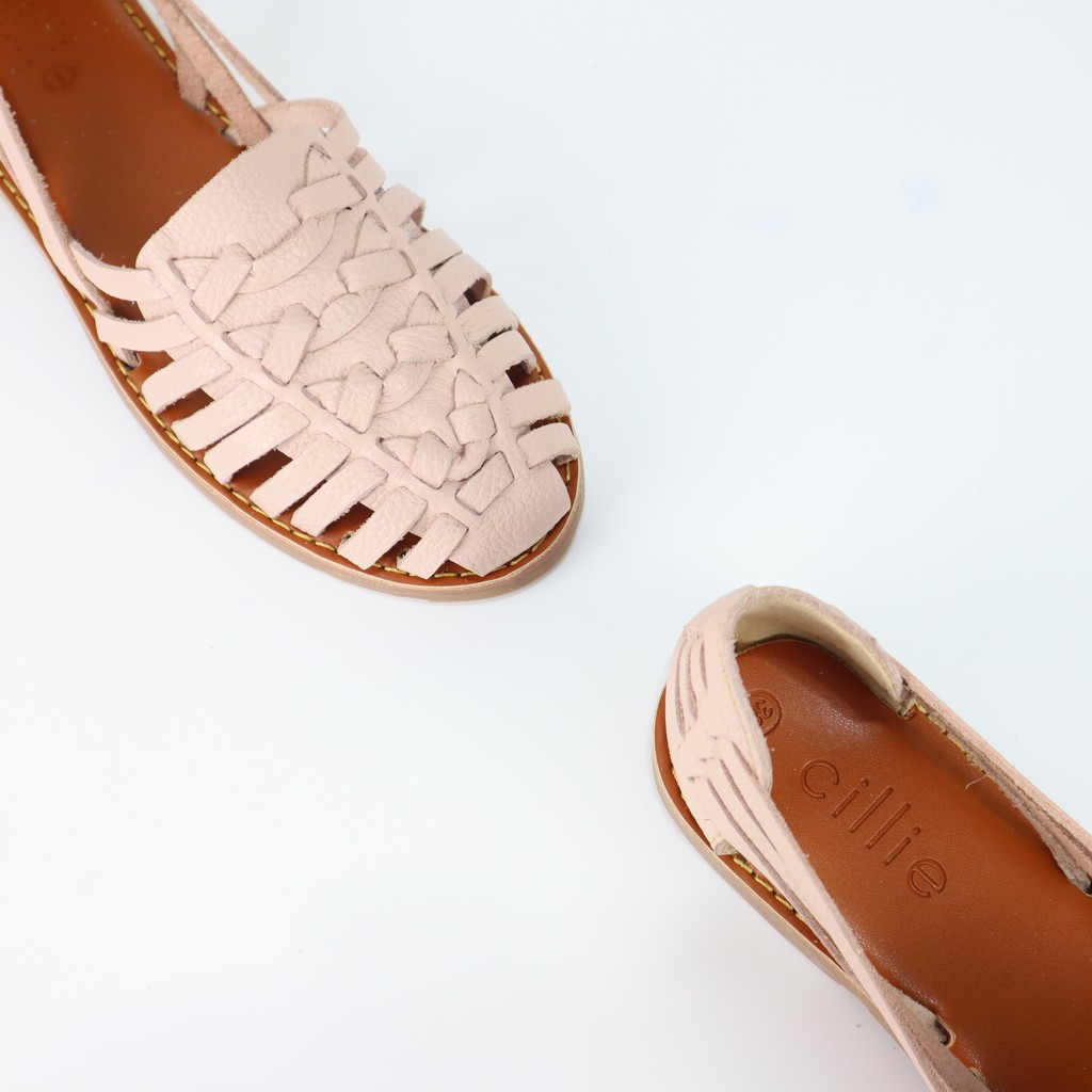 Giày búp bê rọ da thật Cillie 1067 | BigBuy360 - bigbuy360.vn