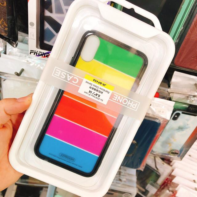 Ốp Joyroom Rainbow series JR-BP458 iPhone X/XS