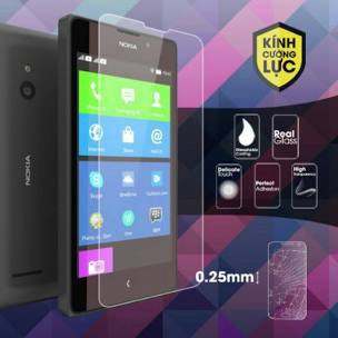 Kính cường lực Nokia 1320,1520 kính trong suốt mài cạnh tặng kèm khăn lau. phonecare