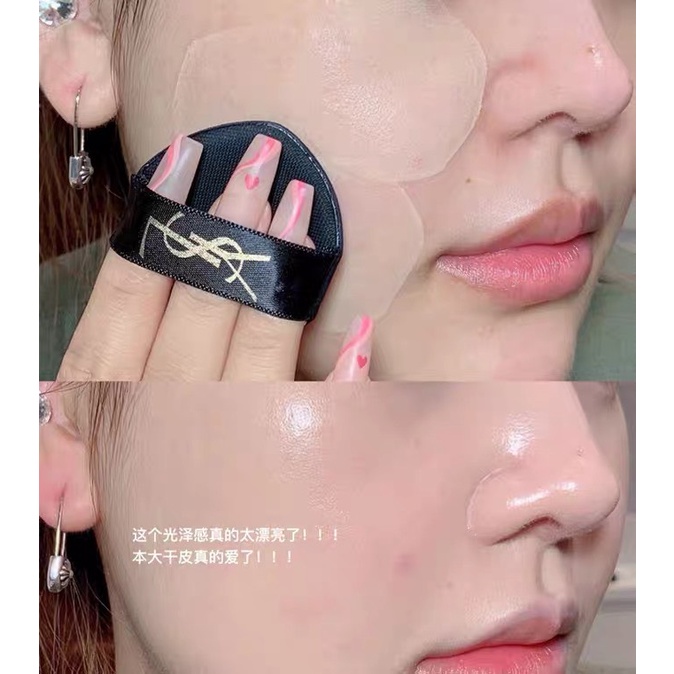 Phấn Nước YSL Vỏ Hồng Cho Da Khô - Cushion YSL Touche Éclat Glow Pact NEW