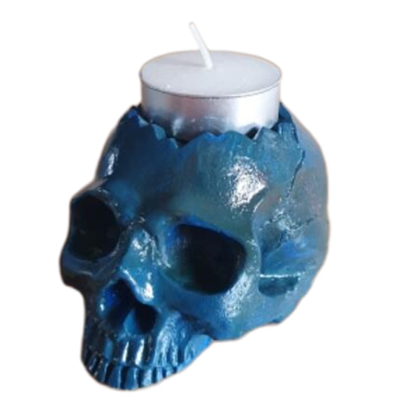 Khuôn Làm Nến Bằng Silicone Hình Đầu Lâu Không Biến Dạng Siêu Bền