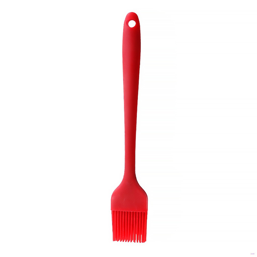 Cọ phết dầu ăn và bơ làm bánh pancake/nướng BBQ bằng silicon chịu nhiệt màu đỏ